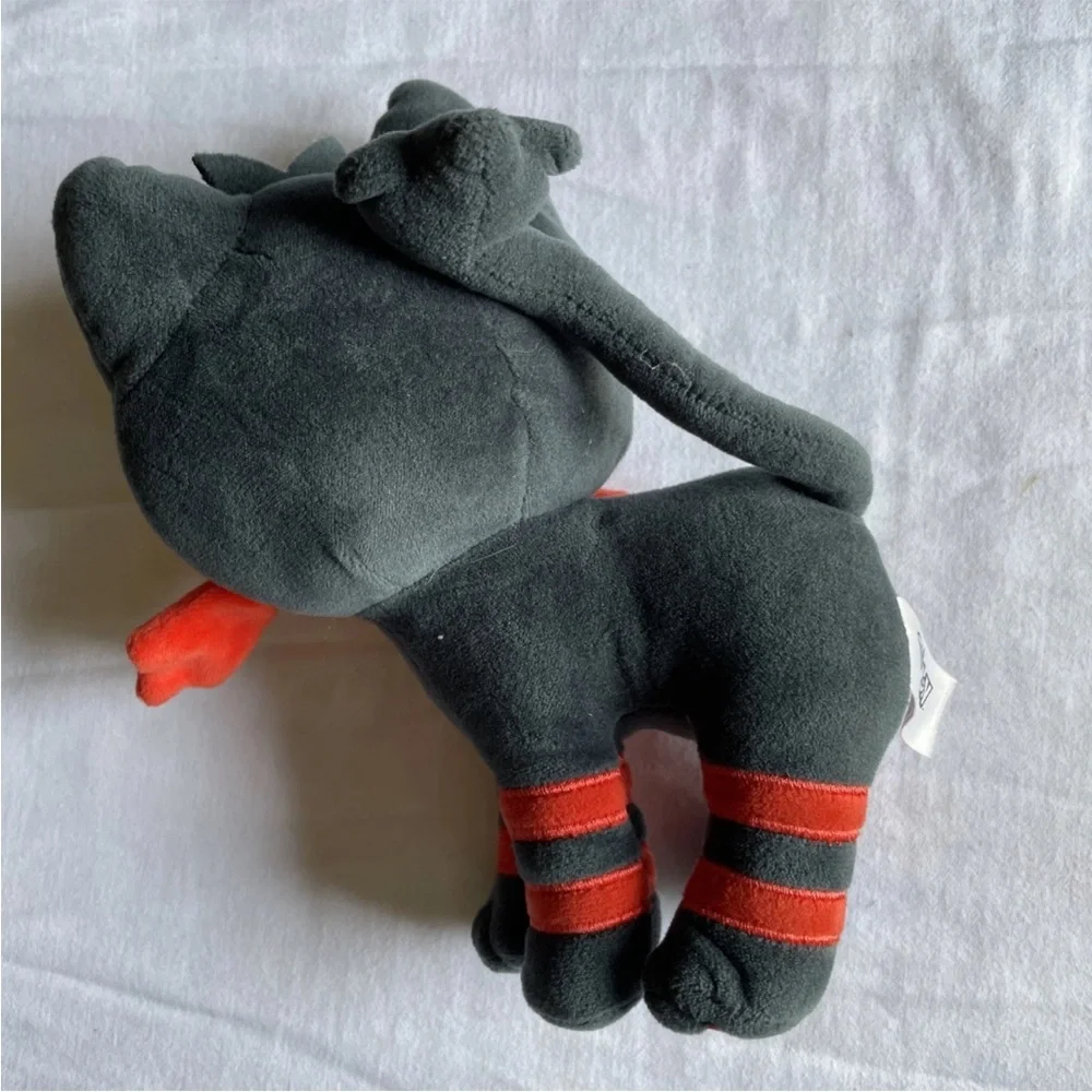Pokemon Black and Red Cat Plush Toy Pokemon